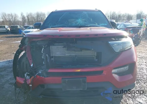 2020 Ford Explorer St из США, поврежденный, VIN 1FM5K8GC8LGC72804